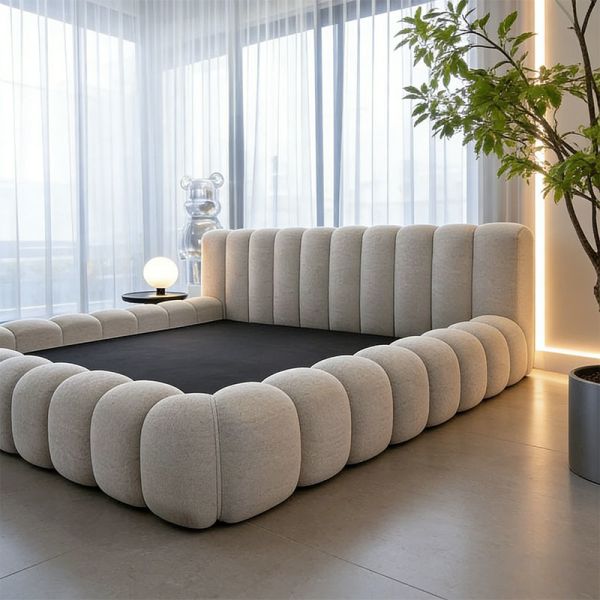 Vacuum Compressed Bed | High-Density Foam Eco-Friendly Material Quick Shape Recovery Bed Compressed