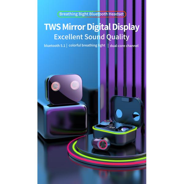 Auto Pairing In Ear Stereo Gaming Headset 40mAH Customized Logo