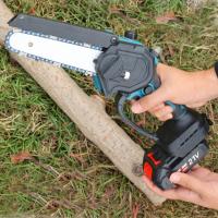 OEM Sem escova 6 polegadas Portable Chain Saw Bateria Elétrica Mini Chain Saw