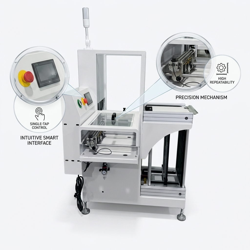 L-shaped SMT board loading machine, fully automatic PCB feeding machine