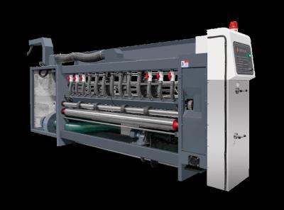 All Comupter Controled G6-0920 Corrugated Cardboard  Pressure Free Feed Structure Lead Edge Vacuum Transfer 4 Color Printer+Slotter+Die Cutter+Vibrator+ Stacker