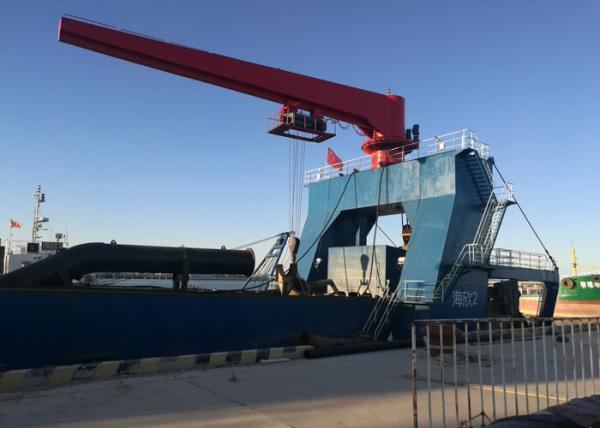 Large Customized Dual Pump Cutter Suction Dredger With 18m Dredging Depth