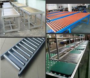 Ligne de montage de convoyeur à tambour en aluminium à alignement de précision