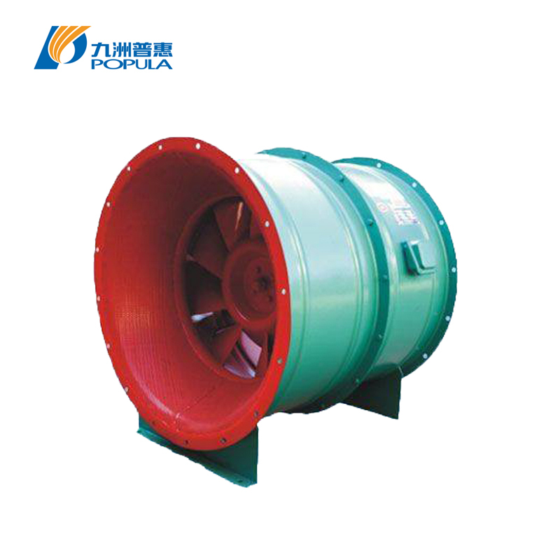Fire Smoke Exhaust Fan High Volume Axial Fan For Industrial Buildings HVAC Duct Systems