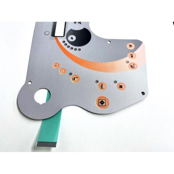 Настраиваемая высокоэффективная водонепроницаемая мембранная клавиатура с золотым металлическим куполом