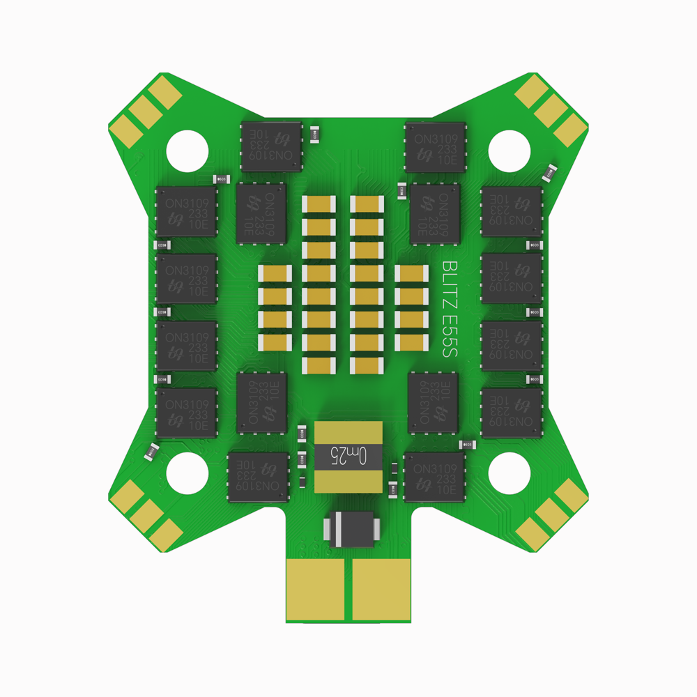 IFlight E55S 4in1 Esc For Brushless Motors A 2 -6S 8-bit DShot150/300/600/MultiShot/ OneShot Quadcopter Drone Race