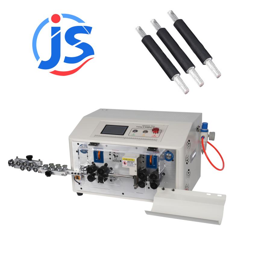 Industrial Precision Cable Cutting Machine Multi Functional Wire Cutter Stripper Machine