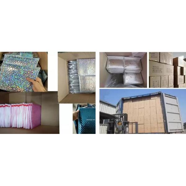 Cosmetic Wrap Packing, Zip lockk Bubble Pouch, Slider Zipper Bubble Bag, Customized Jewelry Packaging