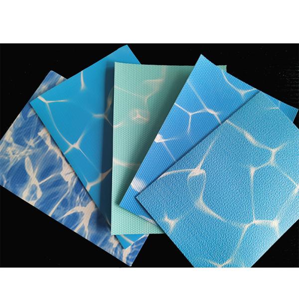 Grey PVC Vinyl Pool Liners Embossed 16 Foot Intex Pool Liner