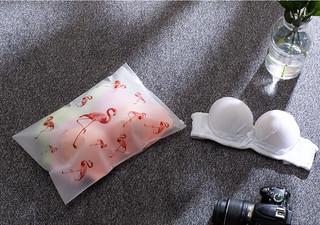 Pe Custom Plastic Bags Waterproof Underwear Storage Bag For Clothing