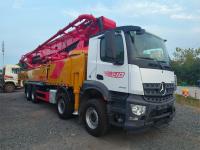 2021 SANY Camion de pompage de béton d'occasion de 62 m avec châssis Benz Machines de construction