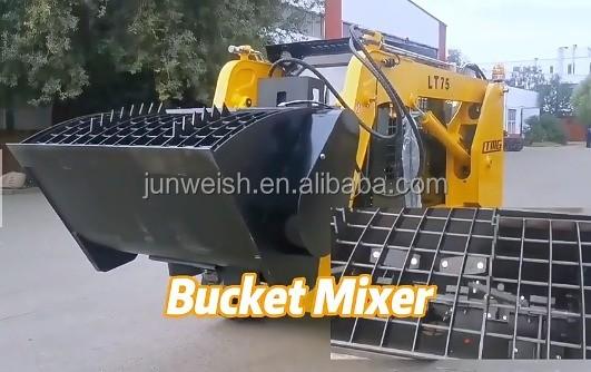 Yanmar Engine Fully Hydraulic Skid Steer Loader with Ce Certification and Attachments