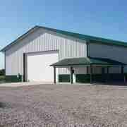 Prefabricated Steel Structure Garage Shed Building Construction For Various Cars