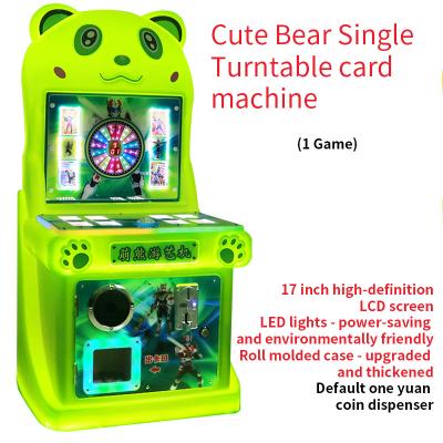Jogue Win Coin Drop Amusement Game Turntable Card Machine Button Game