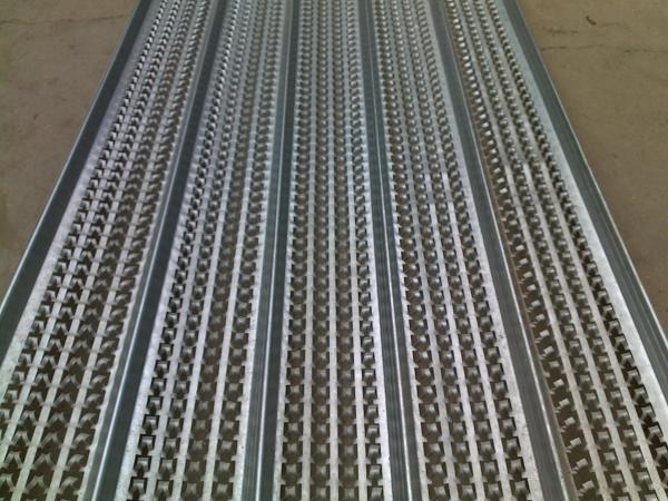2.2m HY Rib Construction Joint Galvanized 14-20mm Rib Height 90mm Distance