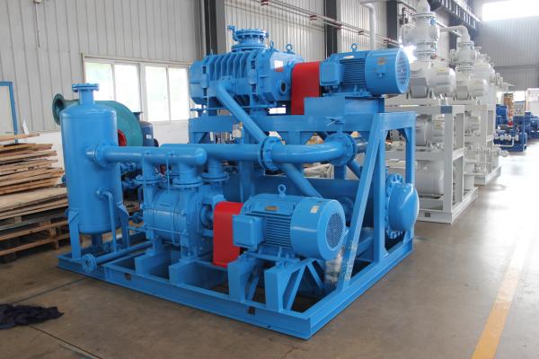 High Efficiency Vacuum Pump Set Customized Color For Power Generation