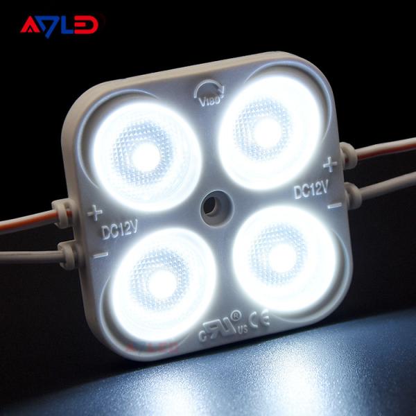 High Power Dimmable LED Module Light  2835 4 Lamp Square 12V 24V Waterproof IP67