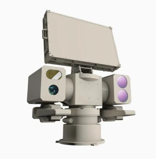 Sistema de seguridad y protección de radar EO/IR UAV integrado inteligente Detector anti-drones para búsqueda y detección