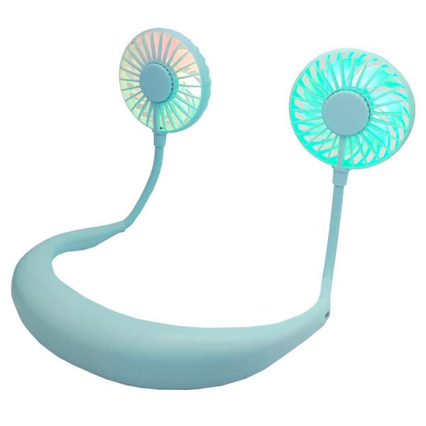 New Lazy 3 Generation Hanging Neck Aromatherapy Fan Factory Wholesale Hanging Neck Fan