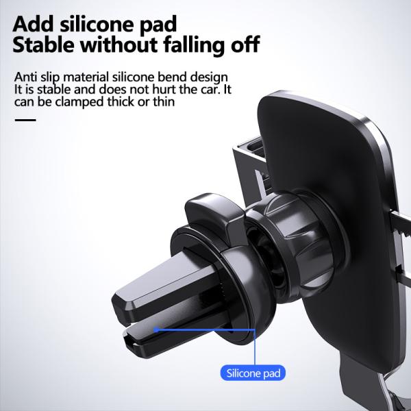 OEM Universal Air Vent Mobile Phone Holder / Adjustable Car Cell Phone Holder