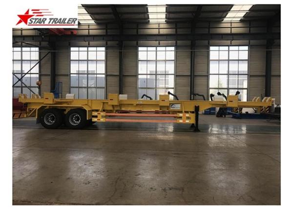 High Tensile Steel Terminal Trailer With Two Pieces Spare Tire Carriers