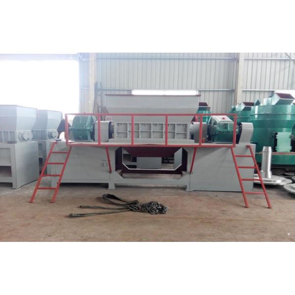 1-4T/H capacity double roller shredder
