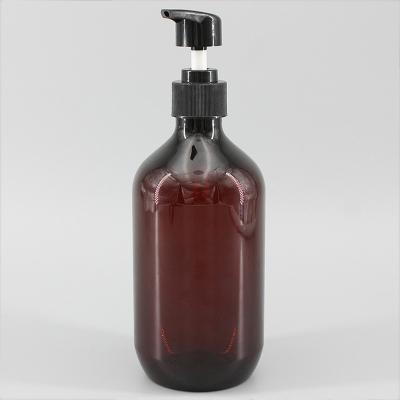 Gel 24mm 16oz Amber Shampoo Dispenser do chuveiro do champô