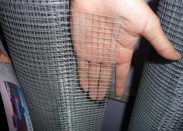 Anti Corrosive Stainless Steel Welded Wire Mesh Panels , Galvanised Welded Mesh Rolls