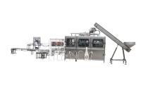 máquina de engarrafamento da água 1500BPH mineral com impressora do codificador