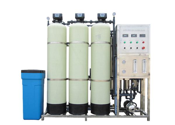 2000 Liter RO Water Treatment Plant , FRP Stainless Steel Underground Water Purification System