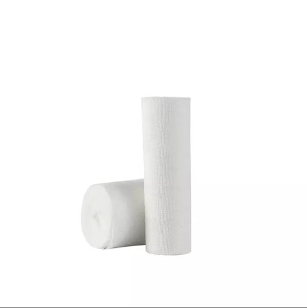 100% Organic Cotton Fabric Gauze Bandage Rolls For Health And Medical