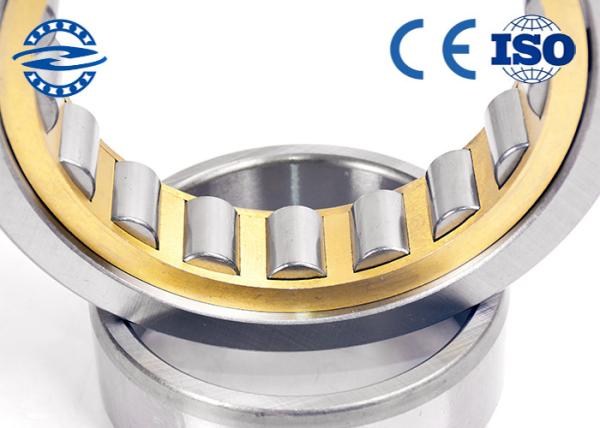 Single Row Cylindrical Roller Bearing NU / NJ 203 For Machinery / Dynamos