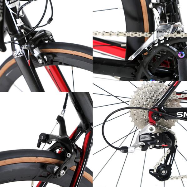 Велосипед дороги рамки алюминиевого сплава TWITTER 700C 22S с СОПЕРНИКОМ SRAM