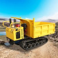 Descarregador do carregador do canteiro de obras de 3 Ton Crawler Custom Dumper Truck auto