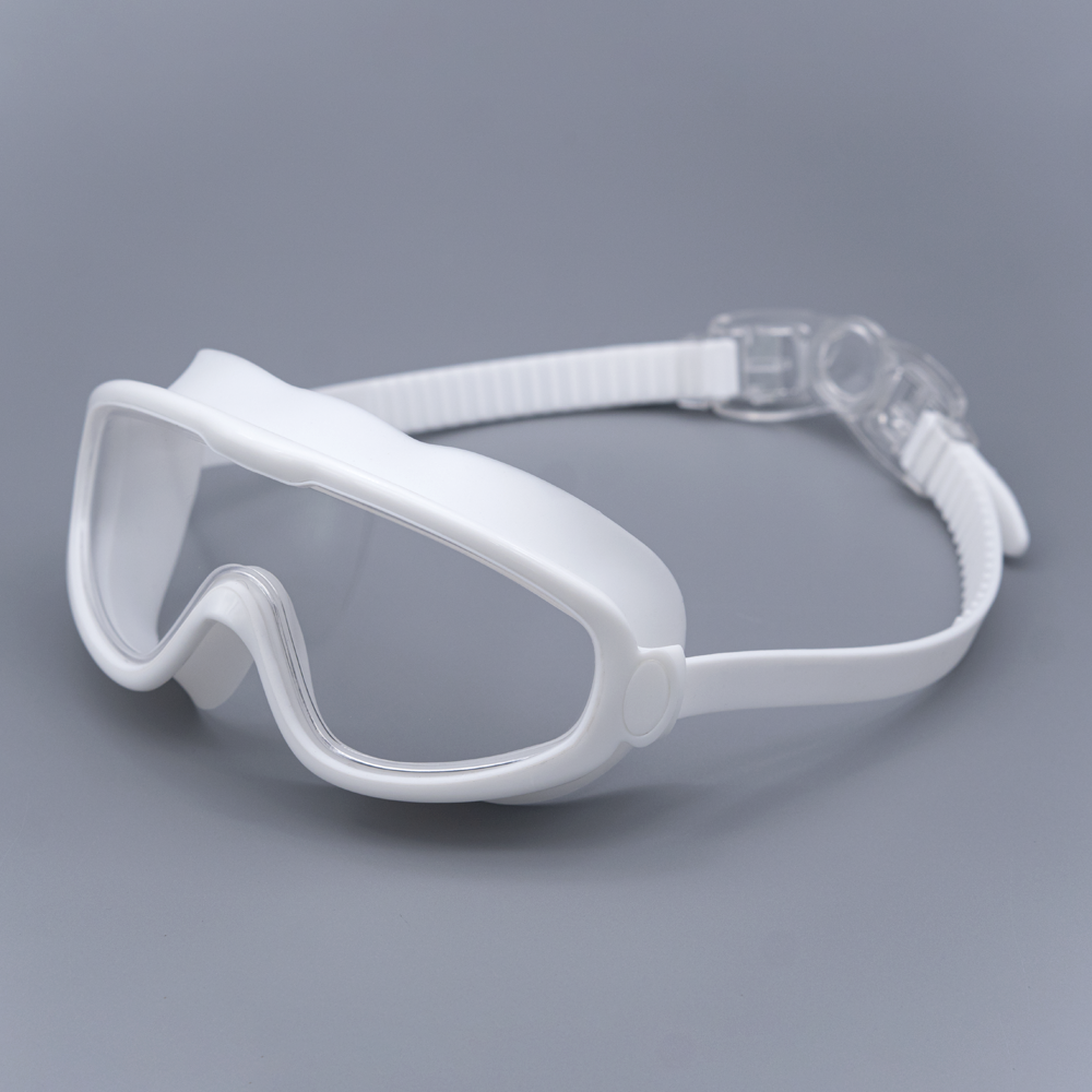 Children's Swim Goggles with Adjustable Strap Anti-Fog PC Lenses and UV Protection for Ages 3-14
