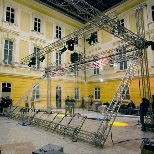 Vivid 3d Holographic Rear Projection Screen Film Art LED Lighting For Product Launches