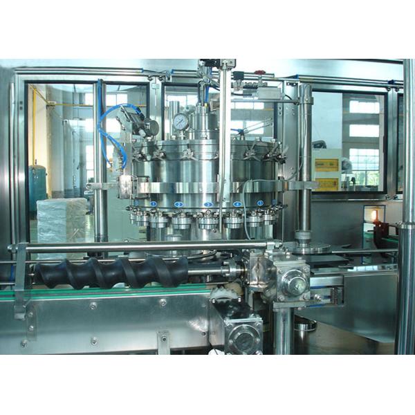 SUNRISE Carbonated Drink Filling Machine , Aluminum Canning Equipment 60 Cans/Min