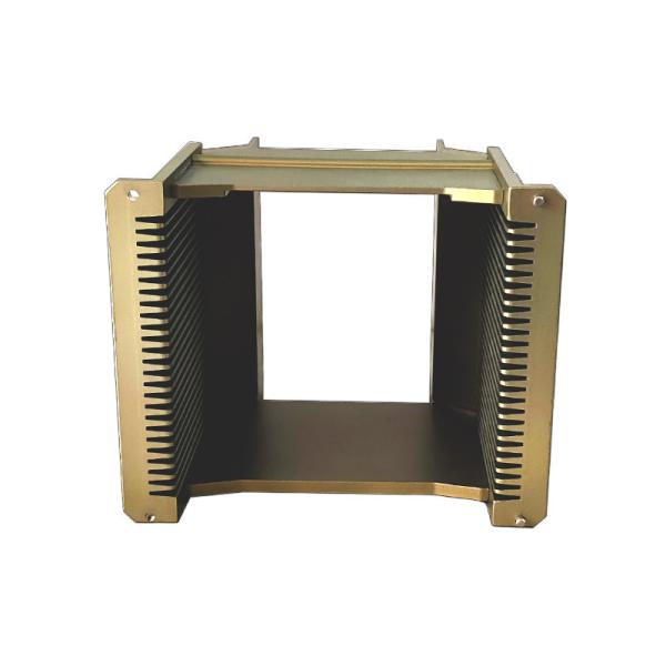 Caixa de cassete de wafer de metal de 6 polegadas para wafer de silício ou wafer de vidro teste de cozimento