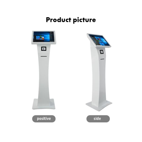 15,6 киоск экрана касания дюйма AIO с блоком развертки кода QR и термальным принтером