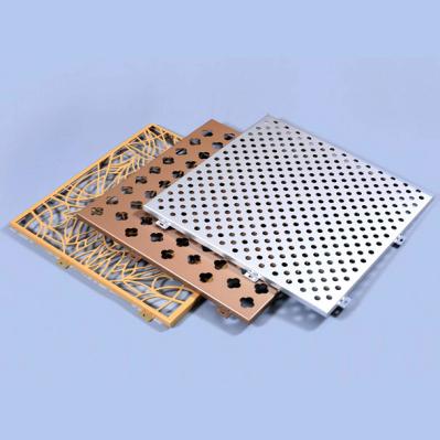 Durable Aluminum Curtain Wall Panels Metallic Color PVDF / Powder Coating