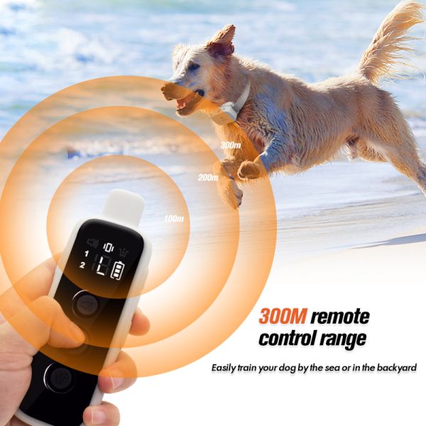 Eco-Friendly Rechargeable IP67 Waterproof ABS Agility Dog Leash Remote Control Spray Pet Training Collar Modern Anti-Bark