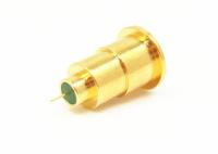 Microstrip reto Pin Hermetic Connectors do conector de SMP RF do homem do anteparo