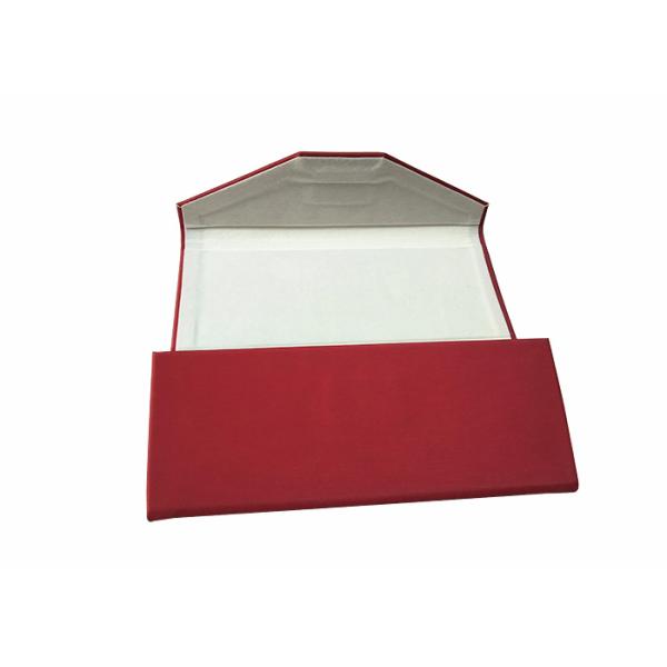 Custom Drawing Lines Leather Eyeglasses Box Folding Sunglasses Case