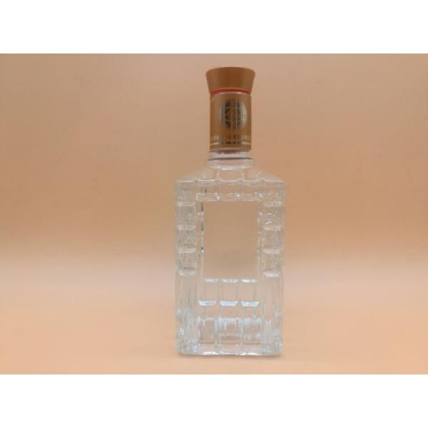 High Flint Glass Material 700ml Long Neck Empty Spirit Bottle for Whisky Liquor 375ml