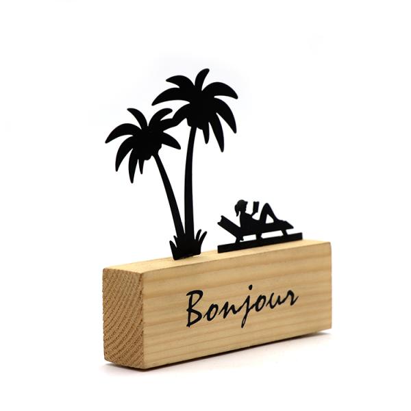 Творческая памятка дизайна закрепляет ремесло древесины стола места держателей фото деревянное низкопробное