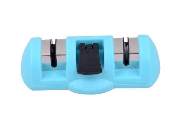 Straight Knives Two Stage Knife Sharpener With Suction Cup For Kitchen Accessories