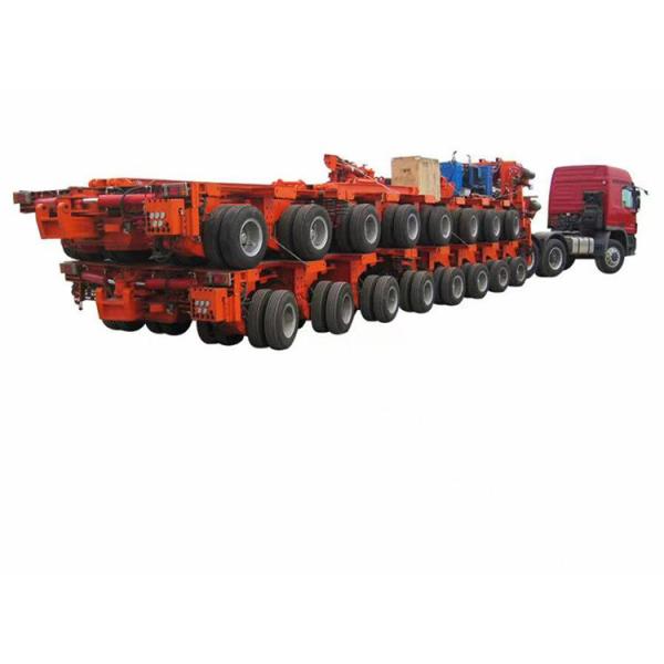 Automatic Steering Hydraulic Axle Modular Trailer With 200t Load Capacity