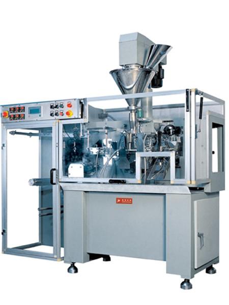PE Film Roller Flour Packaging Machine , Durable Wheat Flour Packing Machine