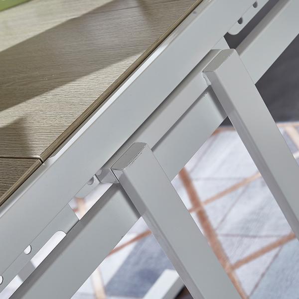 Living Room 130cm mahogany solid wood 40KG Convertible Shelf Table