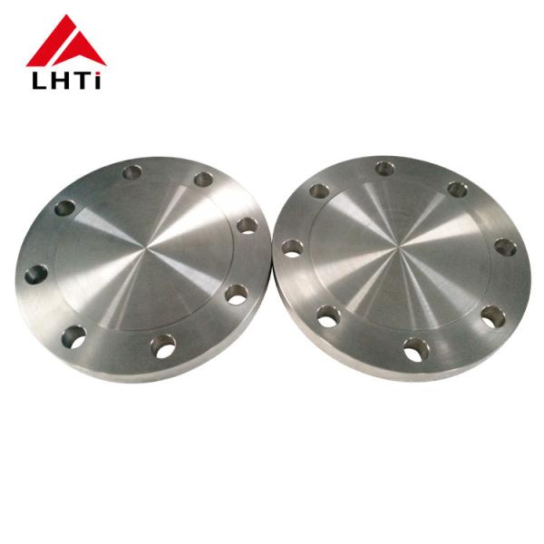 Customized Titanium Blind Flange ANSI JIS DIN Standard 150# 300# 600# Pressure Rating for Pipeline Petroleum Chemical Applications